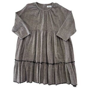 TAMBERE - DRESS - 70%COTTON/ 50% RAYON - BROWN - 6T